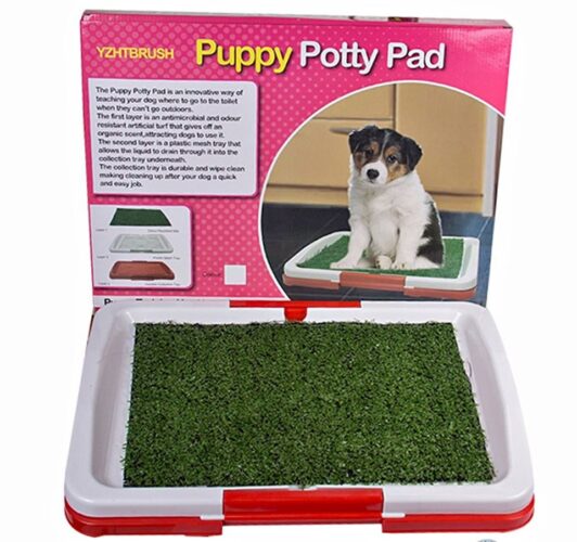 Baño portátil para Mascotas Puppy Potty Pad