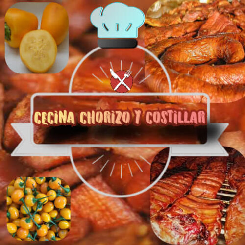Deliciosas Carnes Ahumadas Cecina Chorizo y Costillar