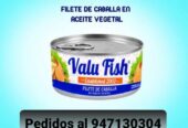 Filete de Caballa Valu Fish