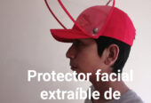 Gorras deportivas con protector facial