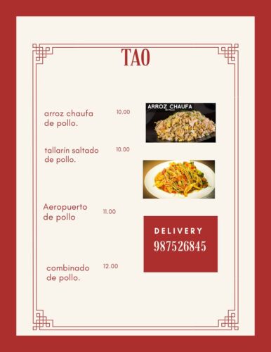 Restaurante-Chifa Tao