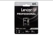 Memoria SD Lexar 64 GB V30 GB UHS-I